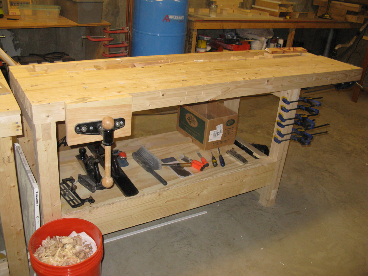 Build Kreg Woodworking Bench Dogs DIY cherry wood filler 